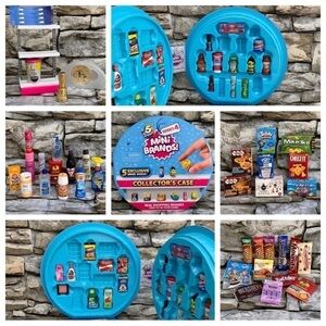 Lot of 58 Zuru 5 Surprise Series 4 Mini Brands Gold Bitcoin Metallic Stand Toy